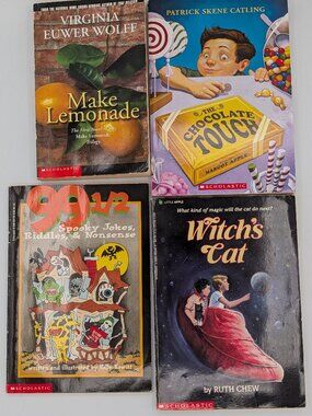 Scholastic Middle Grade Book Lot 4